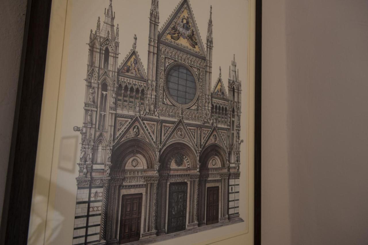 La Terrazza Sul Campo-Rooms Only Siena Bagian luar foto